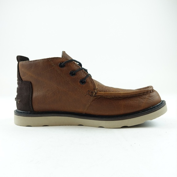 TOMS Men\'s Waterproof Leather Chukka Boots R2S14 main image 7